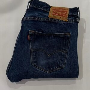 Levi's 501. Dark denim